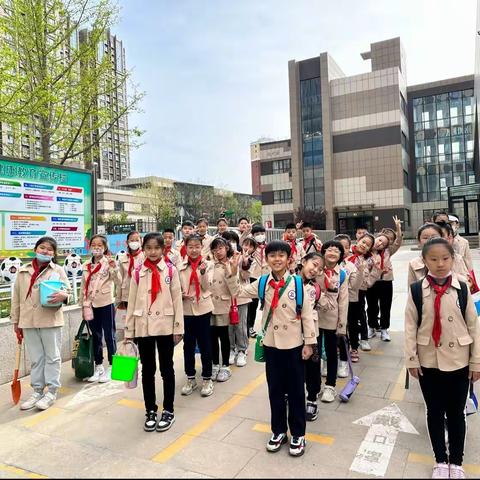 “生活即教育，劳动创造美”红旗楼小学和梅家营小学手拉手五一劳动节项目化学习