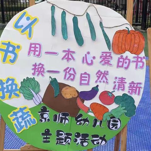 以书换“蔬” “阅”享生活——京师幼学幼儿园特色日活动