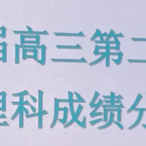 2023届高三第二次联考理科成绩分析