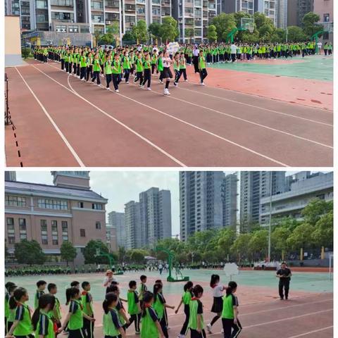 盼盼二小首届春季田径运动会1808班赛场风采