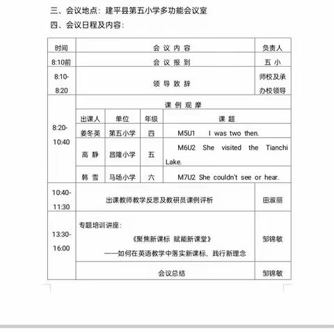 "聚焦新课标 赋能新课堂"建平县2023年小学英语教学研讨会