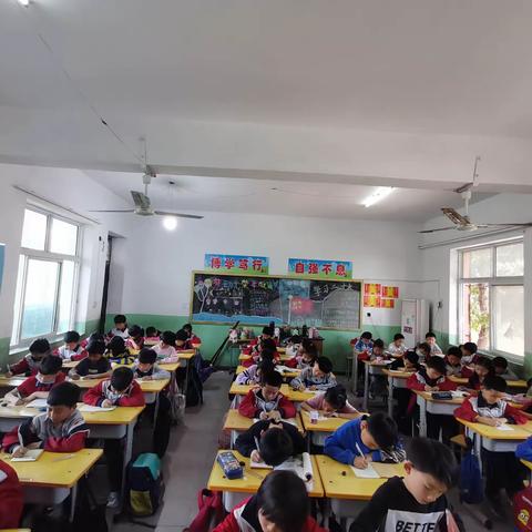 关爱学生幸福成长——馆陶县魏僧寨实验小学课后服务之书法社团活动