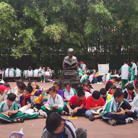 书香润心灵 阅读促成长 ——洪湖实验小学六年级组图书漂流记