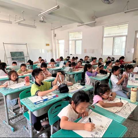 五洲观澜小学 二年级美术社团