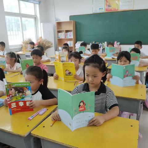 大傅寨小学乐享“双减”，阅读悦美