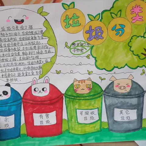 垃圾分类始于心，绿色生活我先行