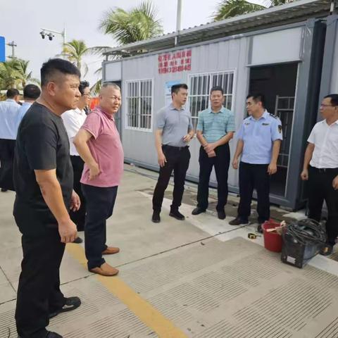 儋州市综合行政执法局全力以赴做好第11号台风“摩羯”防御工作