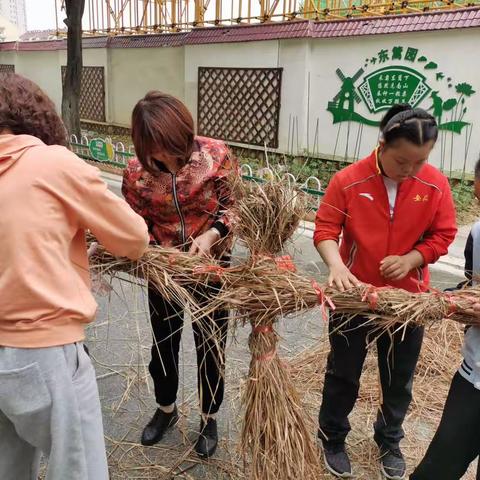 守望菜园 ——来，扎个美美的稻草人吧！