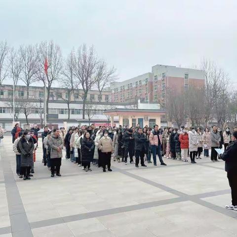 白鹿原中心学校工会委员会开展“聚力新征程 携手创未来”庆元旦教职工趣味运动会