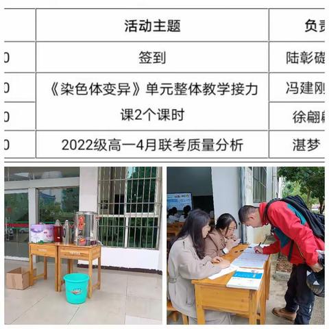 送教促成长，分析明方向——柳州市高中2022级4月联考生物学科质量分析暨学科教研员领航工作室送教活动