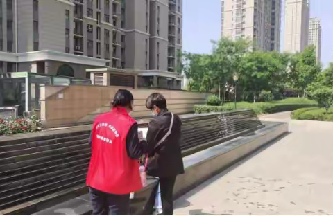 铂宫时代小区开展垃圾分类管理条例宣传活动