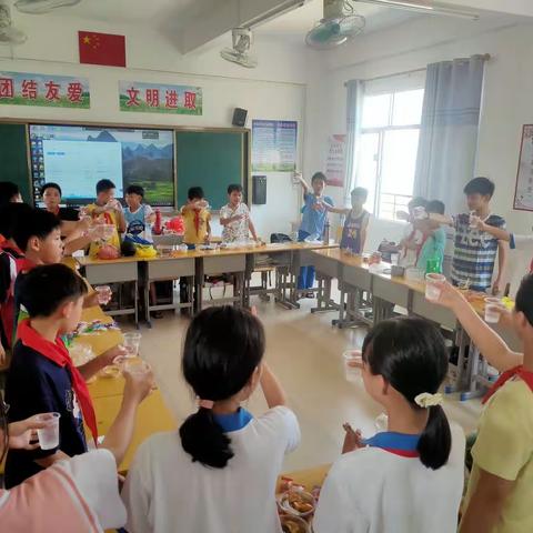 不负美食，快乐分享——望夫镇田面小学五（1）班美食分享课