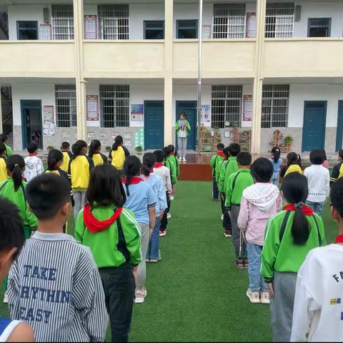 黄沙岭乡大屋小学第14周工作汇要（5月8日-12日）