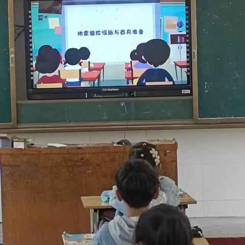 伯乐学区马楼小学5.12防震减灾安全演练