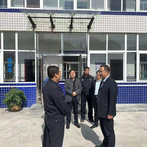 市政协副主席明涛检查组一行来河口派出所检查指导工作