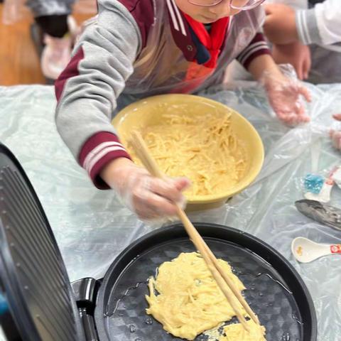 家长进课堂，爱在美食里