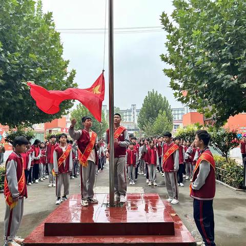 爪营初中“庆国庆”系列活动