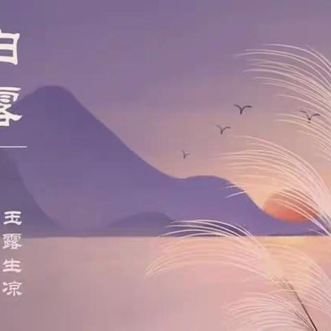 白露至，秋意浓——博瀚幼儿园白露节气美篇