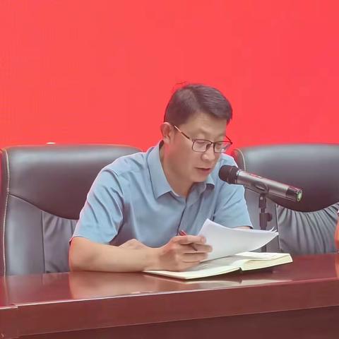 枣庄市第六中学举办2023-2024年度“青蓝工程”师徒结对子活动