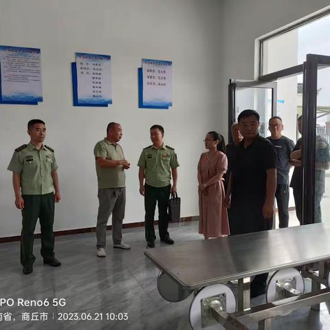 武警河南总队武警商丘支队领导前来宋营学校规划2024年援建项目