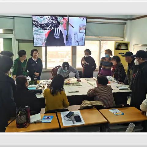 天津市老年人大学-工笔花鸟四年级二班（导师王跃进）《第五届校园文化节教学成果展》纪实