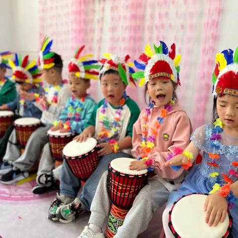 【非洲鼓“音你而来”】园本课程——莲都区小童星幼儿园香蕉班