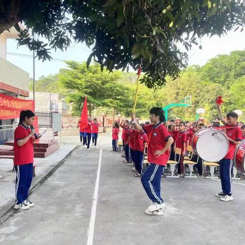 “学习二十大  争做新时代好队员”—乐民镇黄马小学新队员入队仪式