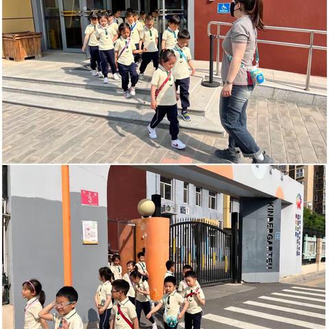 北京市朝阳区教育国资中心幼儿园青荷里园——参观小学初体验  幼小衔接促成长