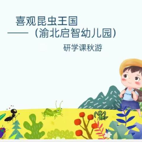 “揭秘农耕文化，探索昆虫王国”——启智幼儿园中一班研学旅行活动美篇