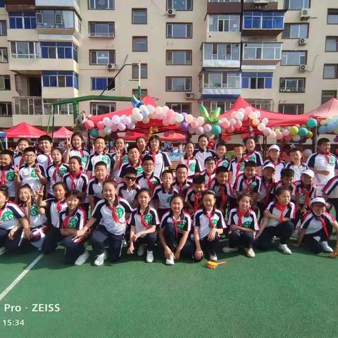 佟江小学四年四班春季趣味运动会