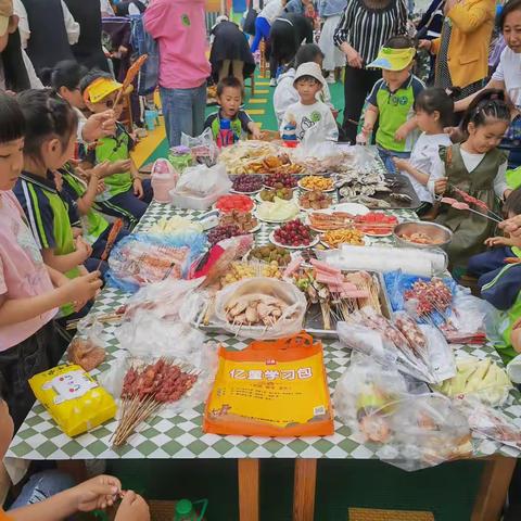 兰妮迈驰乐斯幼儿园“万水千山总是情·兰妮烧烤我看行”夏日亲子烧烤party