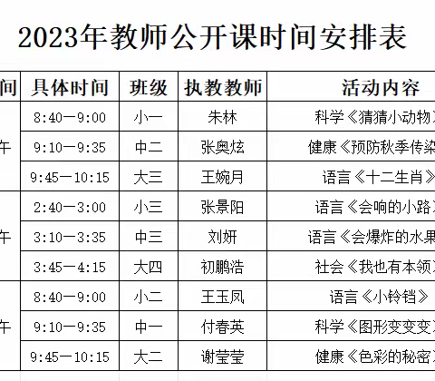 “展新秀风采，促专业成长”——单县经济开发区实验幼儿园新老师公开课