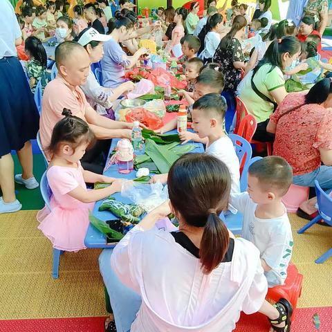 晨熙幼儿园中一班端午节亲子活动