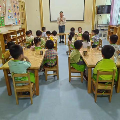 望城区仁和幼儿园中二班食育活动《美味的汤圆》