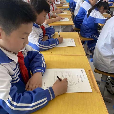 【党建引领】关爱学生幸福成长之雅韵书香味 笔尖绽芳华——世纪路小学举行硬笔书法比赛