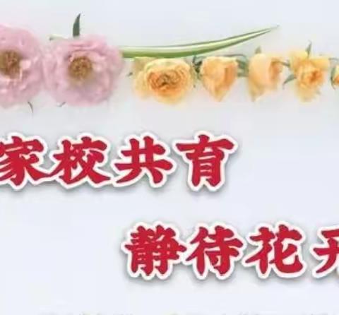 家校共育，静待花开