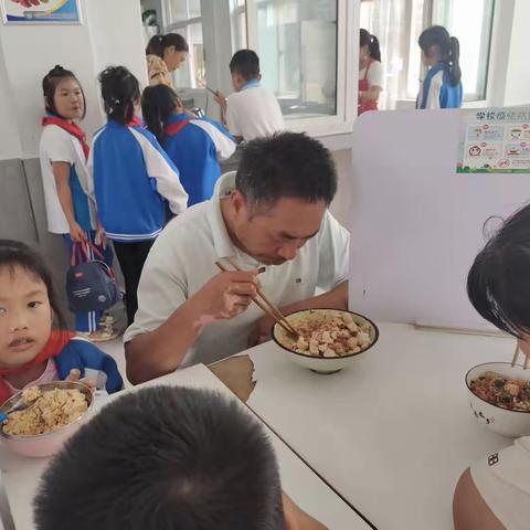 开学第一天，幸福的味道——周至县九峰镇起良小学开学第一餐