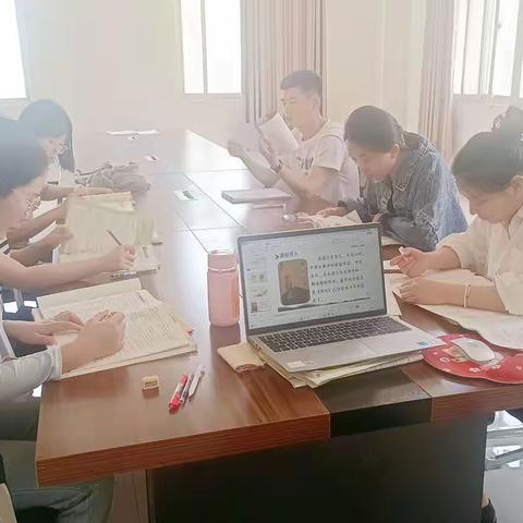 育华园学校六年级语文集体备课