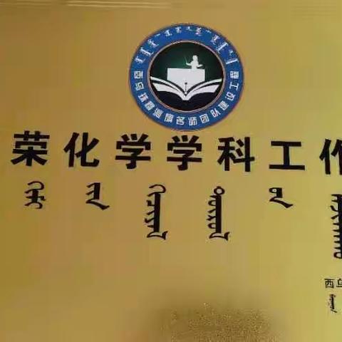 西乌旗阿荣化学学科工作坊