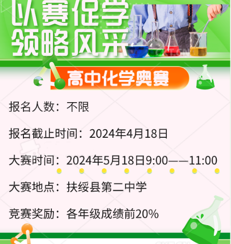 扶绥县第二中学化学奥赛圆满举行