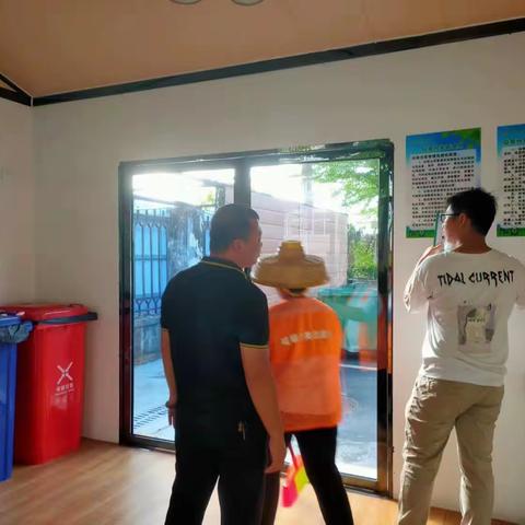 清澜片区五月份垃圾分类考核