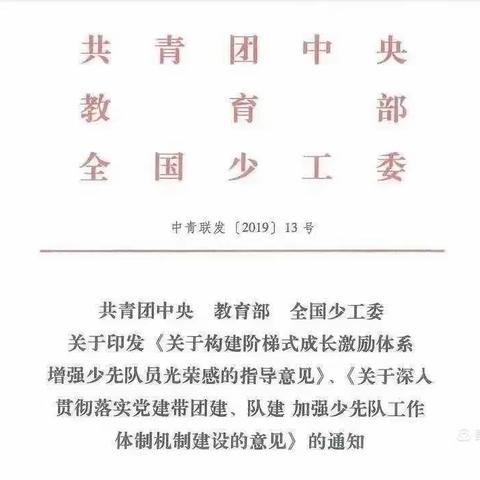 丙妹镇中心小学关于“分批入队”致一年级学生和家长的一封信