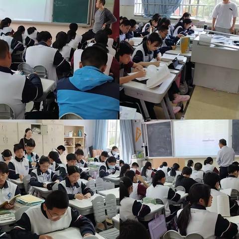 初二"向课堂要质量，向课堂要素质，向课堂要品质"活动纪实
