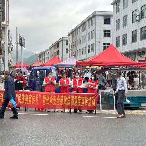 【彩虹甜心】铁山垅镇大岭居委会《开展理论政策宣传，民法点宣传月活动》