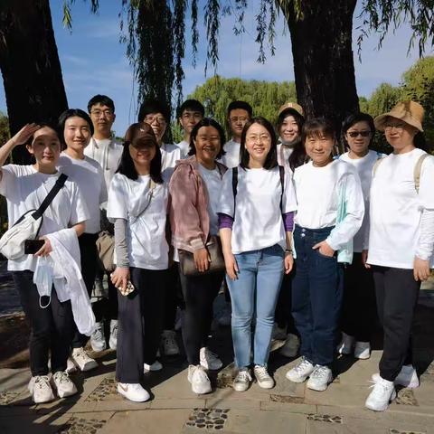 运行财务管理部积极参加圆明园踏青健步走活动