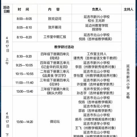 线上观摩促成长，优课引路共提升——延吉市公园小学校全体语文教师观看延边州小学语文谭秀秀名师工作室课堂教学中期汇报并进行研讨