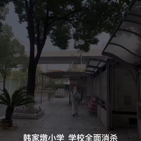 韩家墩小学 学校全面消杀