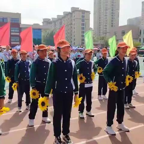 方大实验小学四年级四班，我运动我精彩～