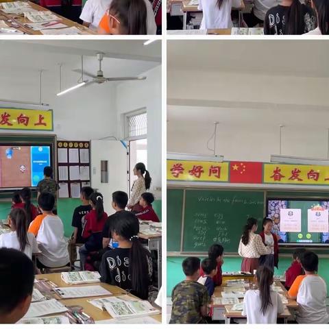 人间芳菲处，教研花盛开——骆庄小学高年级组英语听课教研活动