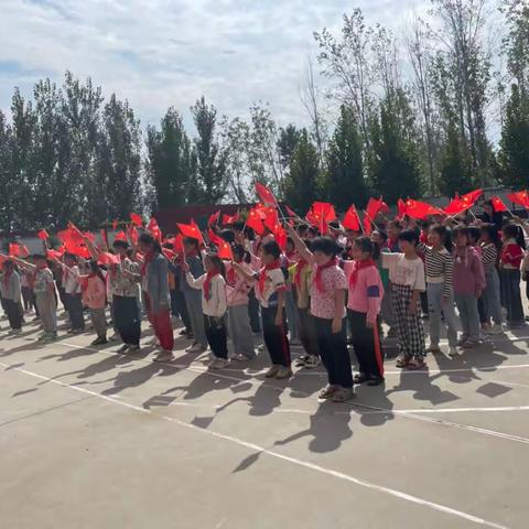 【仪封镇代庄小学】童心向党  喜迎国庆